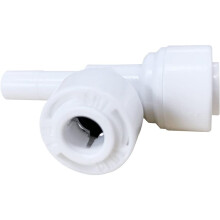 Raccordi per Sistema di Osmosi Inversa (RO) da 1/4 di Pollice per Filtro per Acqua In Linea T33, Raccordo per Tubo 'Acqua A Pressione (2 Pezzi)