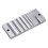 Swage Block Metal Forming Tool for Jewelry, Iron Bench Tool with Precise Channels 1