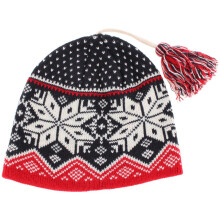 ClimaZer0 Women's Heavyweight Snowflake Winter Beanie Hat