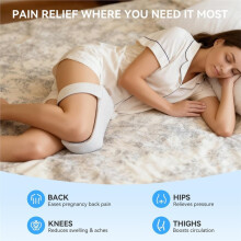 Cuscino per Ginocchia per Dorme di Lato, Cuscino per Gambe In per Memory Foam per Dorme di Lato, Cuscino Tra Le Gambe per Alleviare La