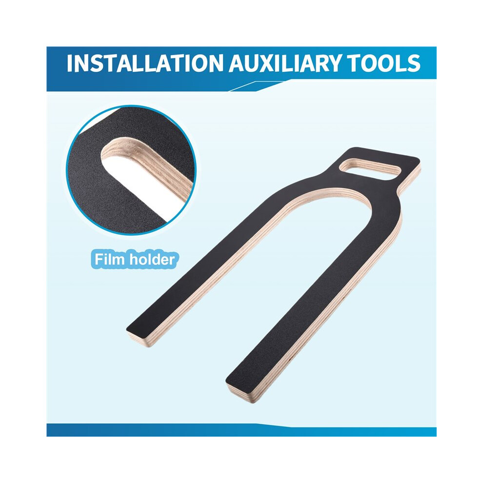 Car Wrap Tool For Rearview Tints Protection, Vehicle Roof Antenna Sticker Styling Installation Squeegee Detailing Tool 4713427082578