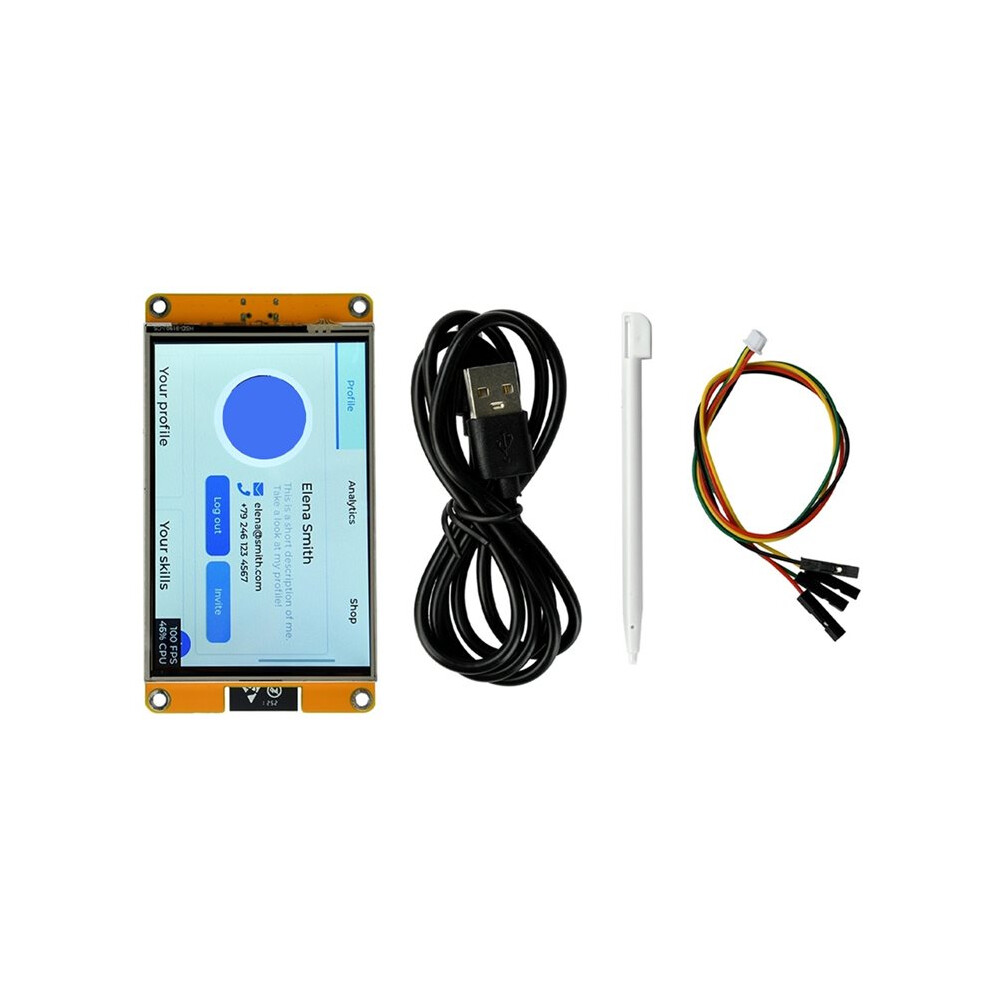4 Inch Esp32 Wifi Development Board 320X480 Onboard Esp32-Wroom-32E Module St7796s Driver With Touch 4712467340143
