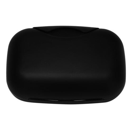 2X Soap Box In Abs Case Waterproof Portable Cases for Travel-Black 1