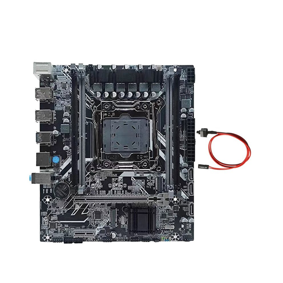 X99h667 Ddr4 Motherboard Lga 2011-3 H81/B85 Chip Supports 4X Ddr4 Ram M.2 Nvme Gigabit Ethernet X99 Desktop Motherboard 6033240924410
