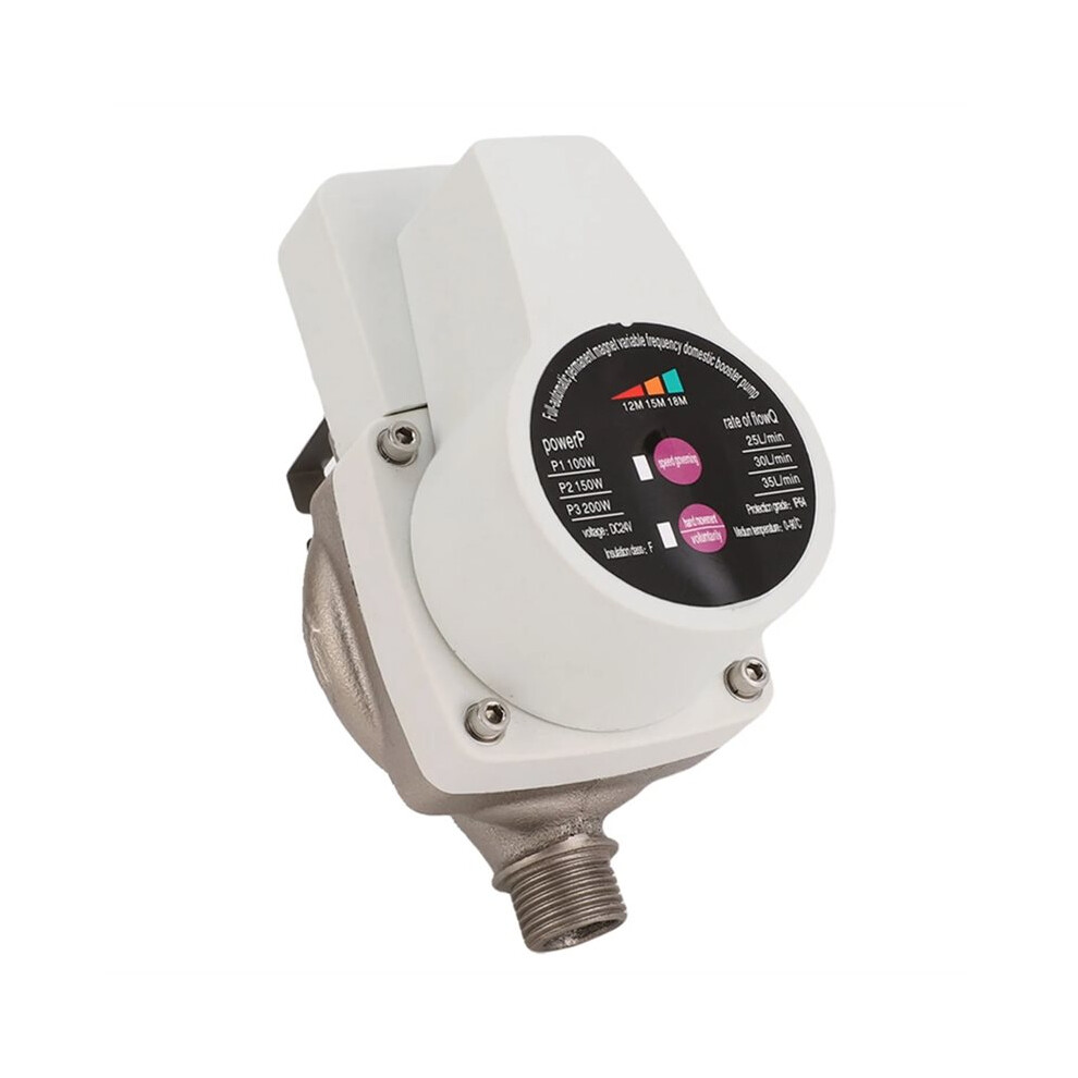 Water Pressure Booster Pump Automatic Quiet 3 Speeds Brushless Motor Water Booster Pump For Faucets Boilers Showers Eu 6033932694003