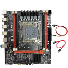 X99E DDR4 Motherboard LGA2011-3 4XDDR4 RECC RAM Slots Gigabit LAN Card M.2 NVMe X99 Computer Motherboard