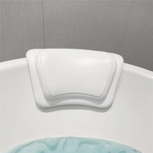 Non-Slip Bathtub Pillow with Silicone Sponge & Waterproof PU Cover - Universal Bath Pillow for Spa, Relaxation, Shower B
