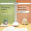 Dual  LED Desk Lamp, Foldable Dimmable Reading Light with USB Rechargeable, Night Light for Bedroom, Dorm, Study 1