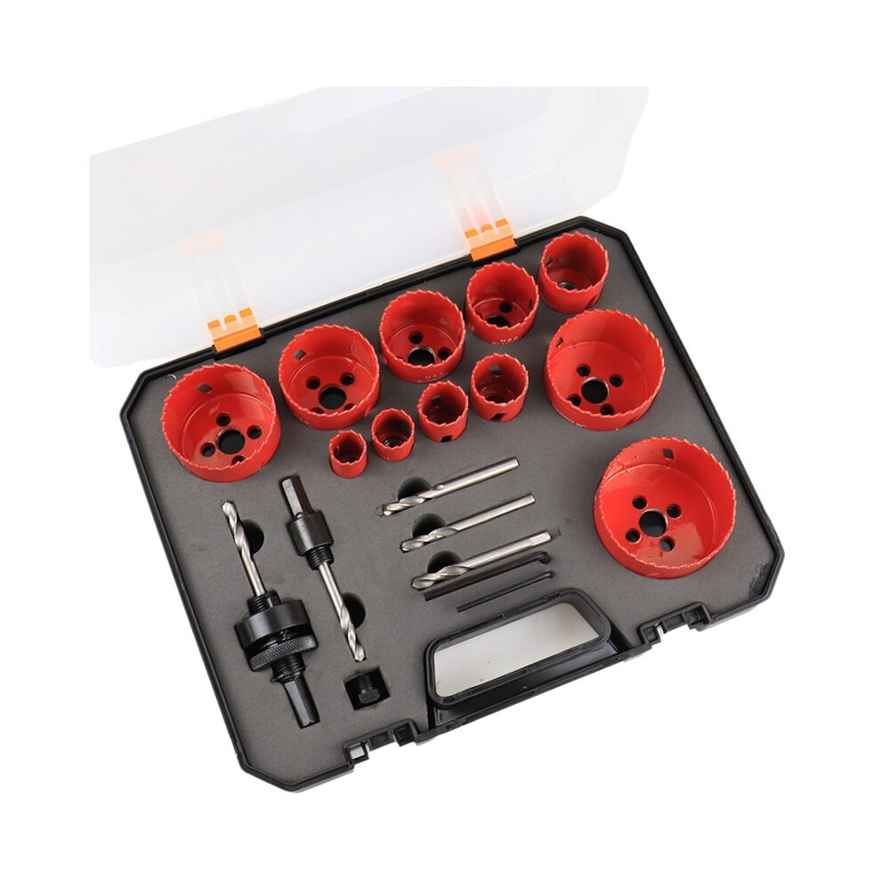 19 Pcs M42 Bi-Metal Hole Saw Kit 19-68Mm For Metal Drilling Tube Drilling 4713937929943