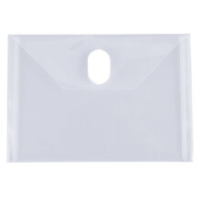 Bolsa de Plástico Transparente Tipo Sobre A7 (30 Unidades, Gran Capacidad)