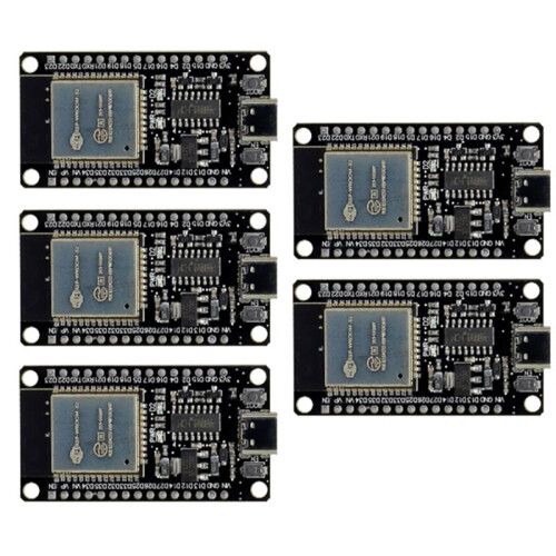 5Pcs USB Type-C ESP32 Development Board CH340C WiFi 1
