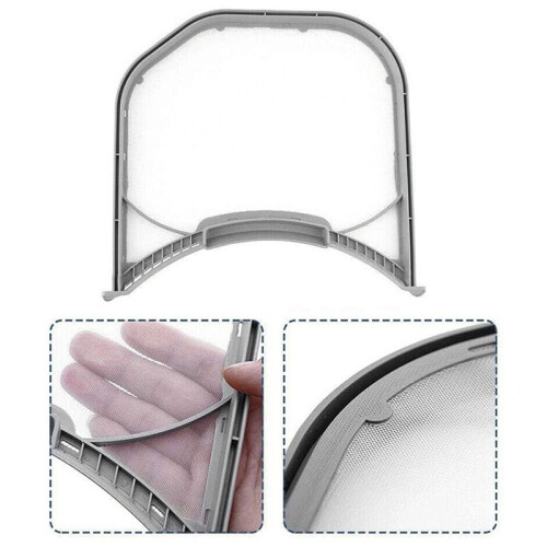 3X Dryer Lint Filter Assembly Compatible for  Electronics ADQ56656401 Dryer Lint Screen Filter 2