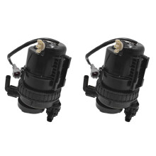 2X Fuel Filter Assy for Pajero Montero Sport II III L200 Triton IV V 2005-2015 1770A223 1770A289