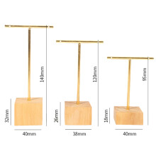 6-Piece Fashion T-Bar Jewelry Display Rack Stand Holder Earrings Hanging Organizer Jewelry Set