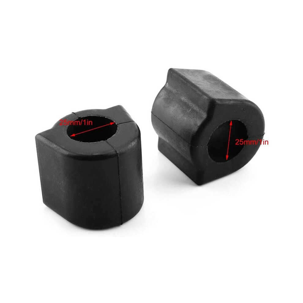 10X 2123230965 Front Stabilizer Bushing 25Mm Sway Bar Bushing For E Class W212 2009-2016 Black 6031982801648