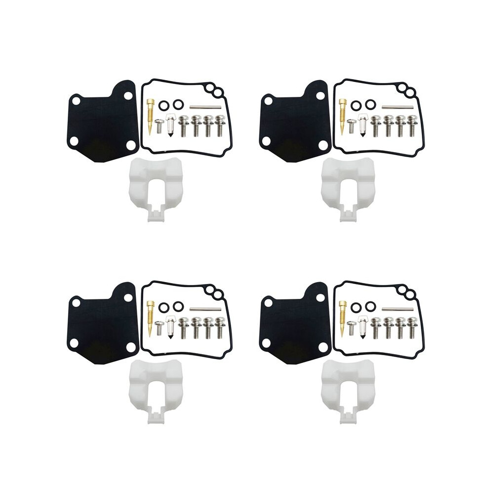 4X 63V-W0093-00 Boat Motor Carburetor Repair Kit For 2-Stroke 9.9Hp 15Hp Outboard Engine 4714120602537