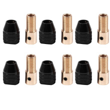 6X 0.3-3.5mm Small for Electronic Drill Chuck Bit Tool Set Universal New