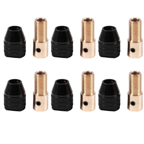 6X  0.3-3.5mm Small for  Electronic Drill Chuck Bit Tool Set Universal New