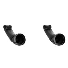 2X Nieuwe Luchtinlaatbuisreiniger Slangkanaal voor X5 11-13 X6 08-14 XDrive35I 3.0L Turbo 13717624210 13717624208