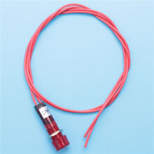 10X Neon Indicator  Signal Lamp Red Light AC 250V W2 Wires