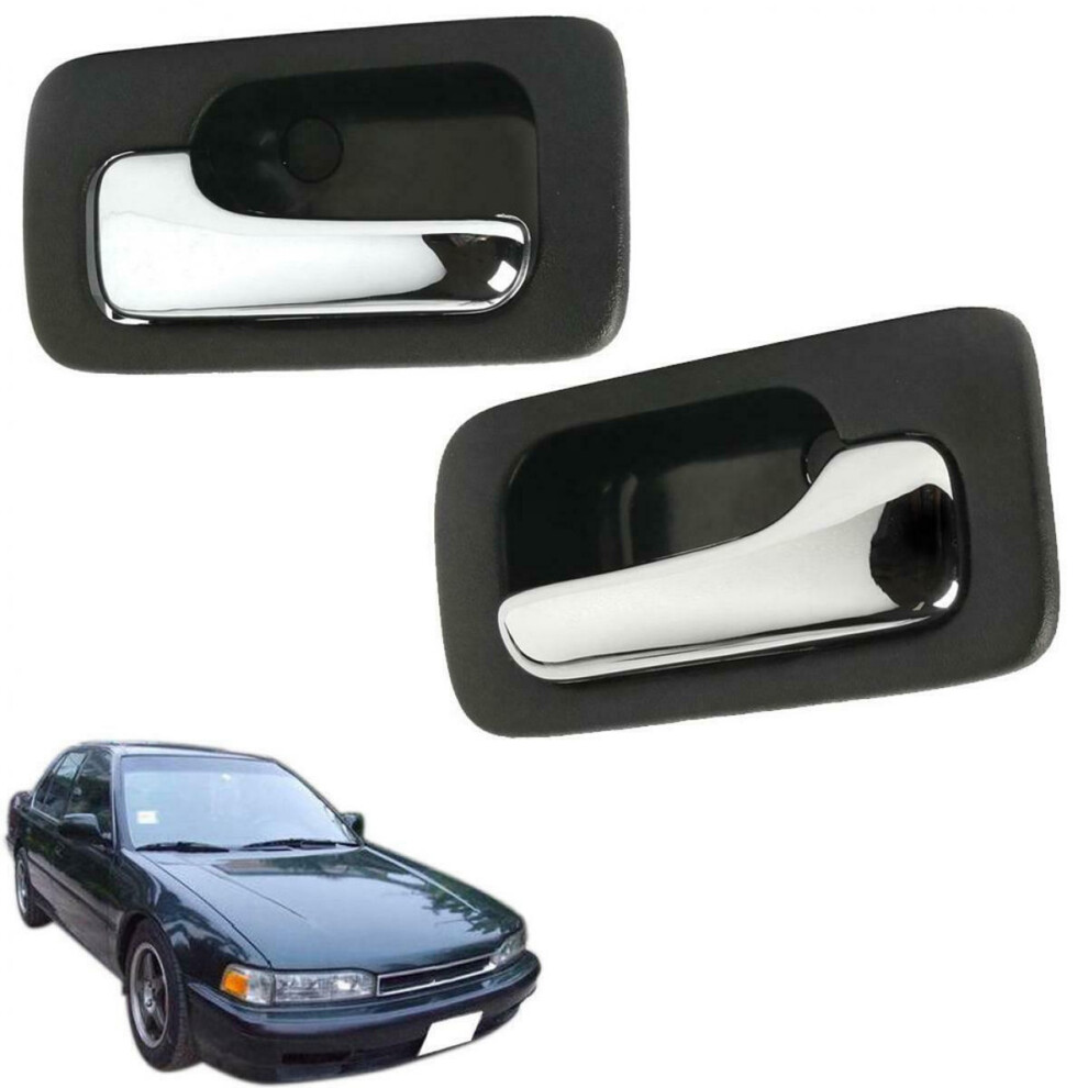3X Car Interior Door Handle Inner Front Lh Rh For Accord Sedan 1990-1993 72620-Sm4-003 72660-Sm4-003 Black 6032785979619