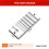 Swage Block Metal Forming Tool for Jewelry, Iron Bench Tool with Precise Channels 2