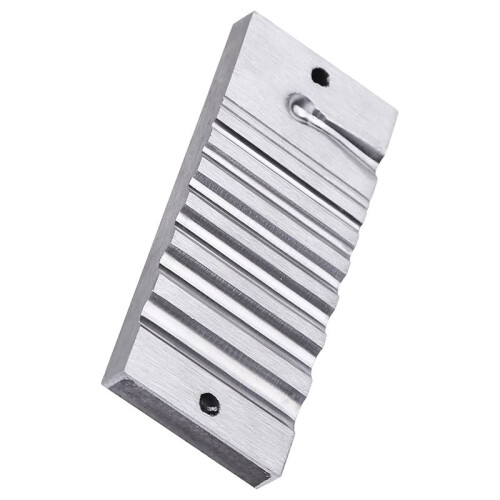Swage Block Metal Forming Tool for Jewelry, Iron Bench Tool with Precise Channels 2
