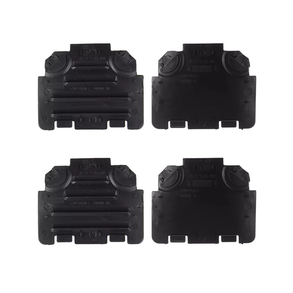 4X Left/Right Car Front For Liner Access Cover Trim For- E82 E88 E90 E91 135I 325I 51717143849 51717143850 6032751626233