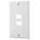 2X  2 Anschluss Wand Panel Panel Buchse 1080P Abdeckungs Koppler Buchse Hot 8