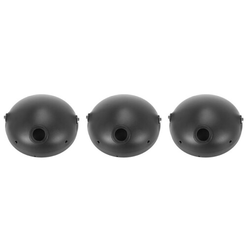 3X Motorcycle Headlight Base 7-Inch Retro Motorcycle Modified Headlight Base LED Headlight Shell Base 1
