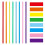 2000Pcs 10.3 Inch Disposable Drinking Straws Plastic Straws Extra Long Assorted Bright Colors for Party Drinking Straws 3