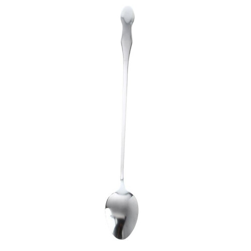 4X 10 inch Stainless Steel Tableware Long Handle Scoop Teaspoon 1