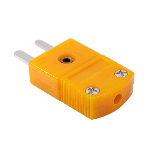 20Pcs RTD Circuits K Type Temperature Sensor Thermocouple Plugs Yellow 1