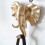 2X Wall Mounted Hooks Animal  Rack Coat Caps Wall Hanger Horse Elephant Hooks Decorative Decor E 3