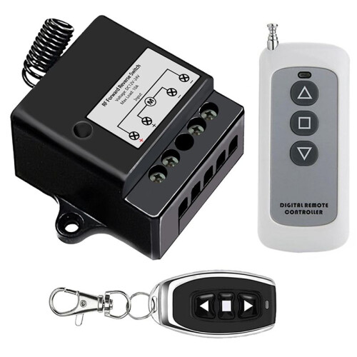 3X DC12V-24V Forward Reverse , Linear Actuator Remote Control,10A Current,165 Ft Range,Linear Actuator with Remote 1