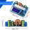 3X 35W  5.5-30V to 0.5-30V Digital LCD Display Automatic Step  Down Buck Boost Converter Power Supply Module 10