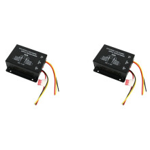 2X 24V Till 12V 30A Bilströmförsörjning Buck Transformator Converter Lastbilsbuss DVD-Ljudmodifiering Effektiv Fordonsströmförsörjning