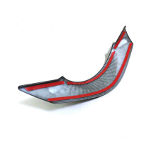 3X Garniture de Couverture de Cadre de Volant En Fibre de Carbone pour 2 Demio DL Berline DJ Hatchback 2018 2019