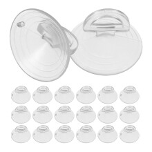 20Pcs Black Silicone Ceiling Light Bulb Remover Tool Mini Suction Cups