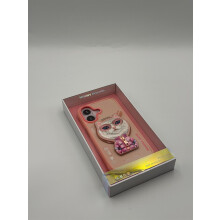 Nimmy Cool &amp; Cute 2.0 White Rich &amp; Beauty Cat Case with MagSafe Stand for iPhone 17 6.3" Pink - N-YJKM-CXZJZH-IP17-04