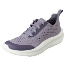 (Purple, UK 5) Ladies Clarks Cloudsteppers Platform Trainers - Solevana Tie
