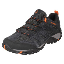 (Black, UK 5.5) Ladies Merrell Gore Tex Lace Up Walking Shoes - Alverstone GTX