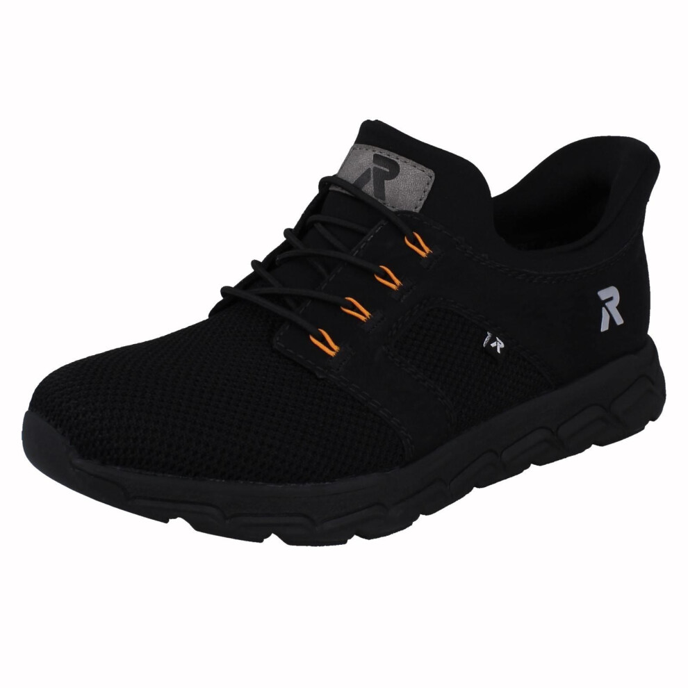 Rieker (Black, Uk 6.5) Ladies Ready2go Slip On Casual Trainers M9050