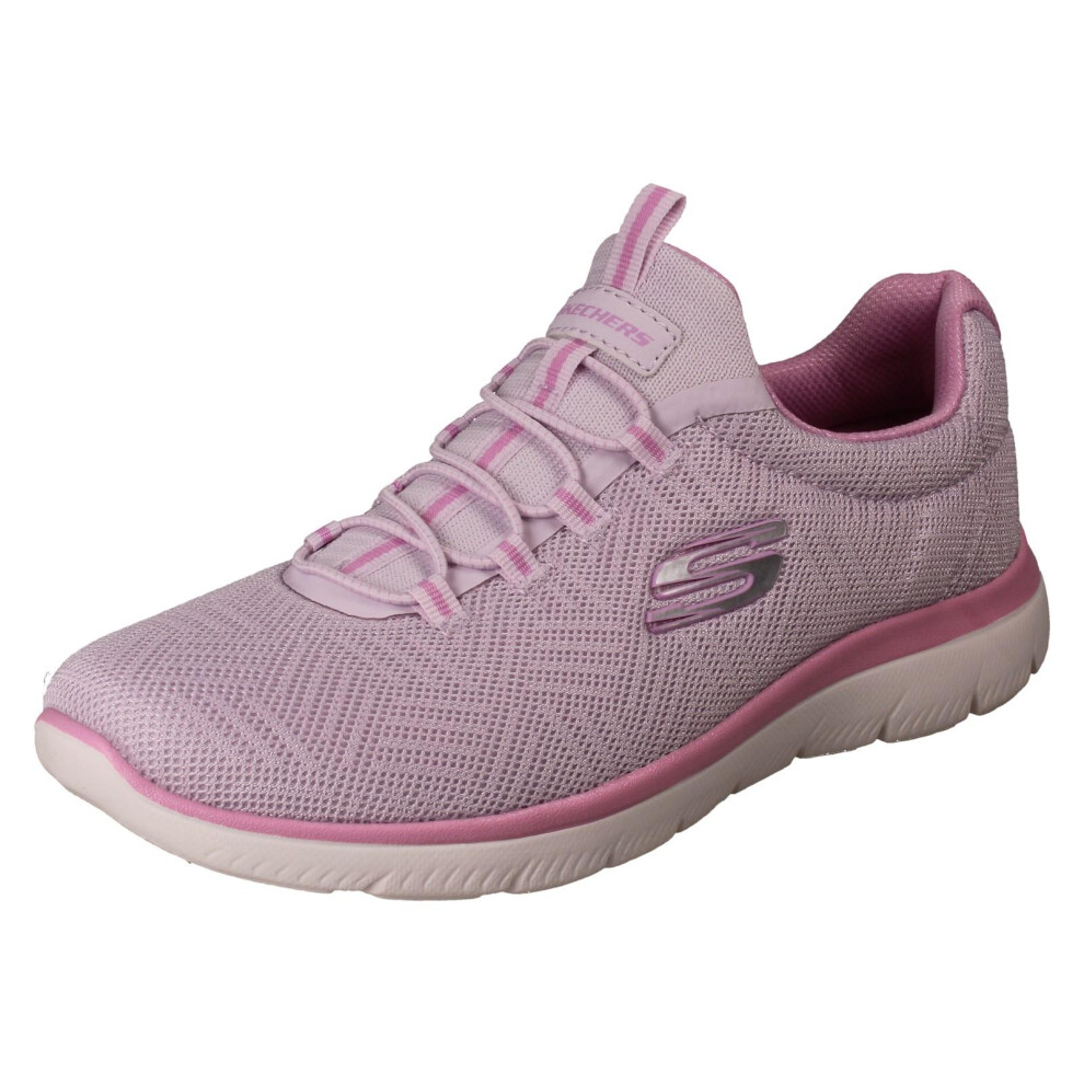 Skechers (, Uk 4) Ladies Memory Foam Vegan Trainers - Artistry Chic 150119 Pink