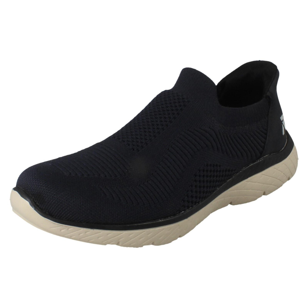 Rieker (Blue, Uk 7.5) Ladies Sport Ready2go Slip On Trainers M5072