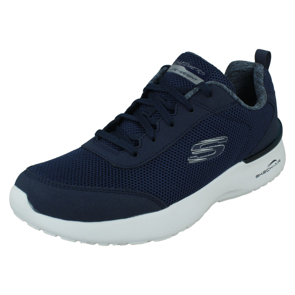 Skechers (Navy, Uk 7) Ladies Skech-Air Dynamight Memory Foam Trainers - Fast Brake 12947