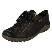 (Black, UK 5) Ladies Remonte Casual Trainer Style Shoes R1402
