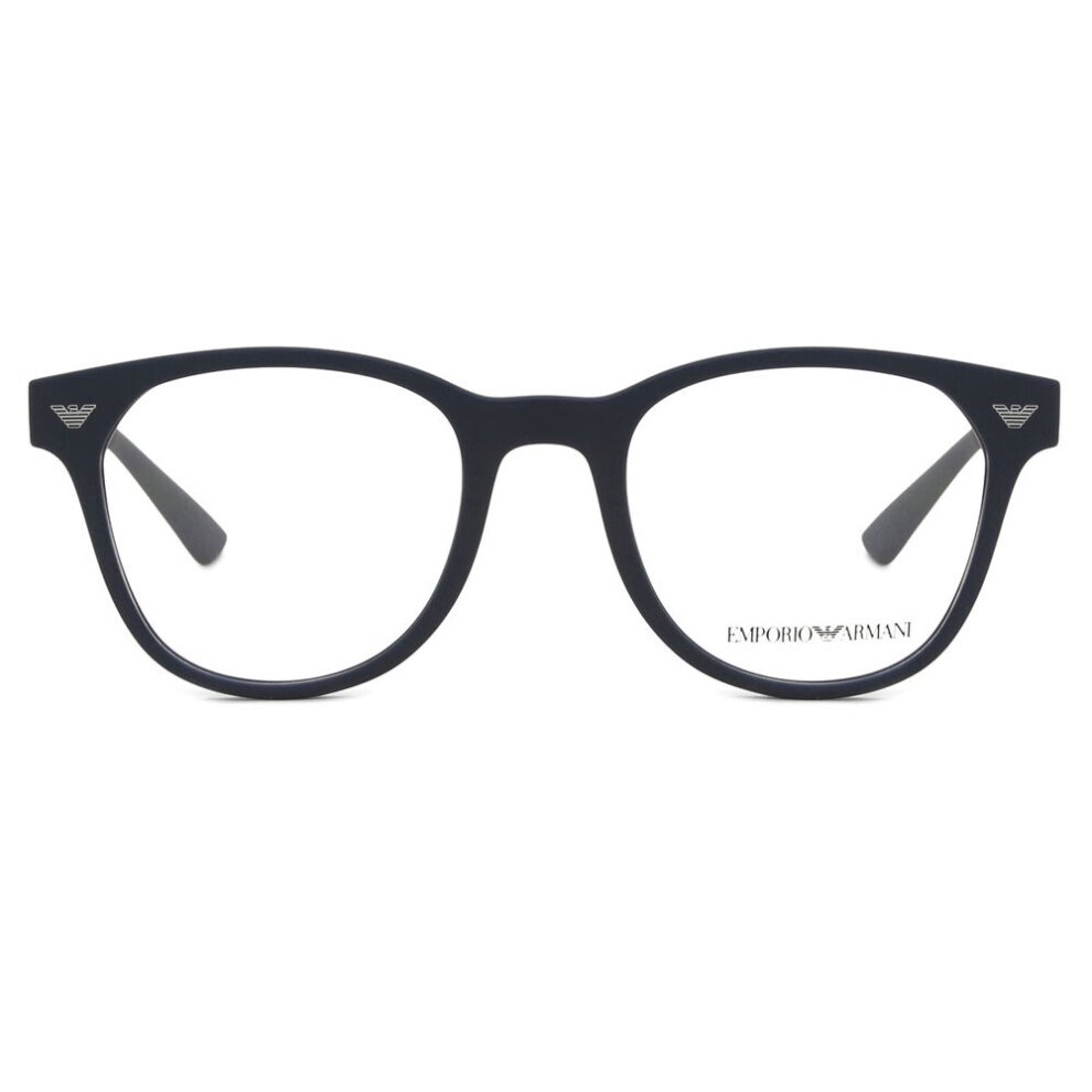 Emporio Armani Men's Blue Man Ea3240u 5088 Optical Frames Injected Pantos Normal - Image 2