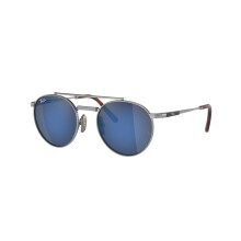 Ray-Ban RB8237 Round II Titanium 3139O4 Unisex New Sunglasses