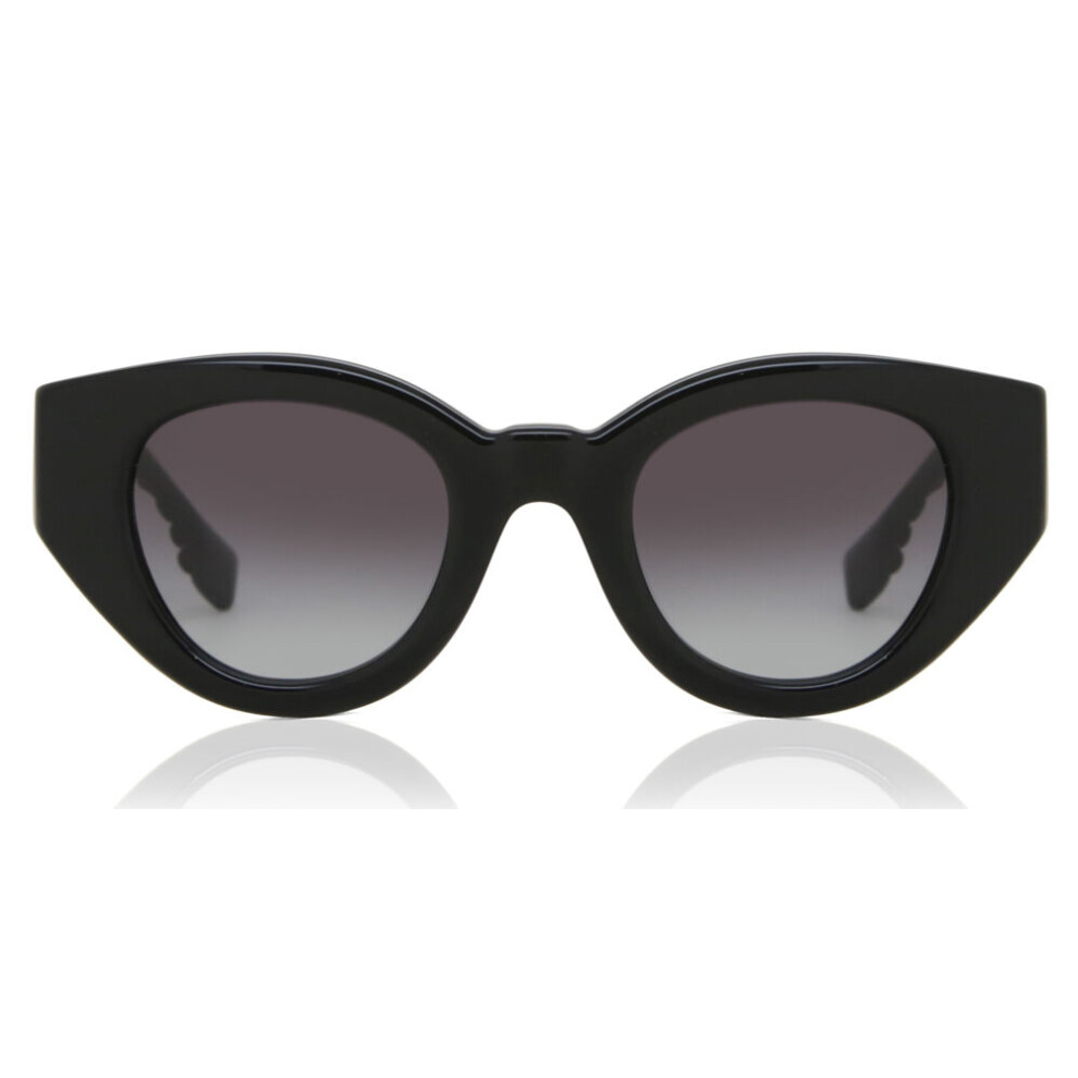 Burberry Black/Grey Be4390 Meadow 30018G Woman Sunglasses Acetate Pantos Normal Shaded - Image 2